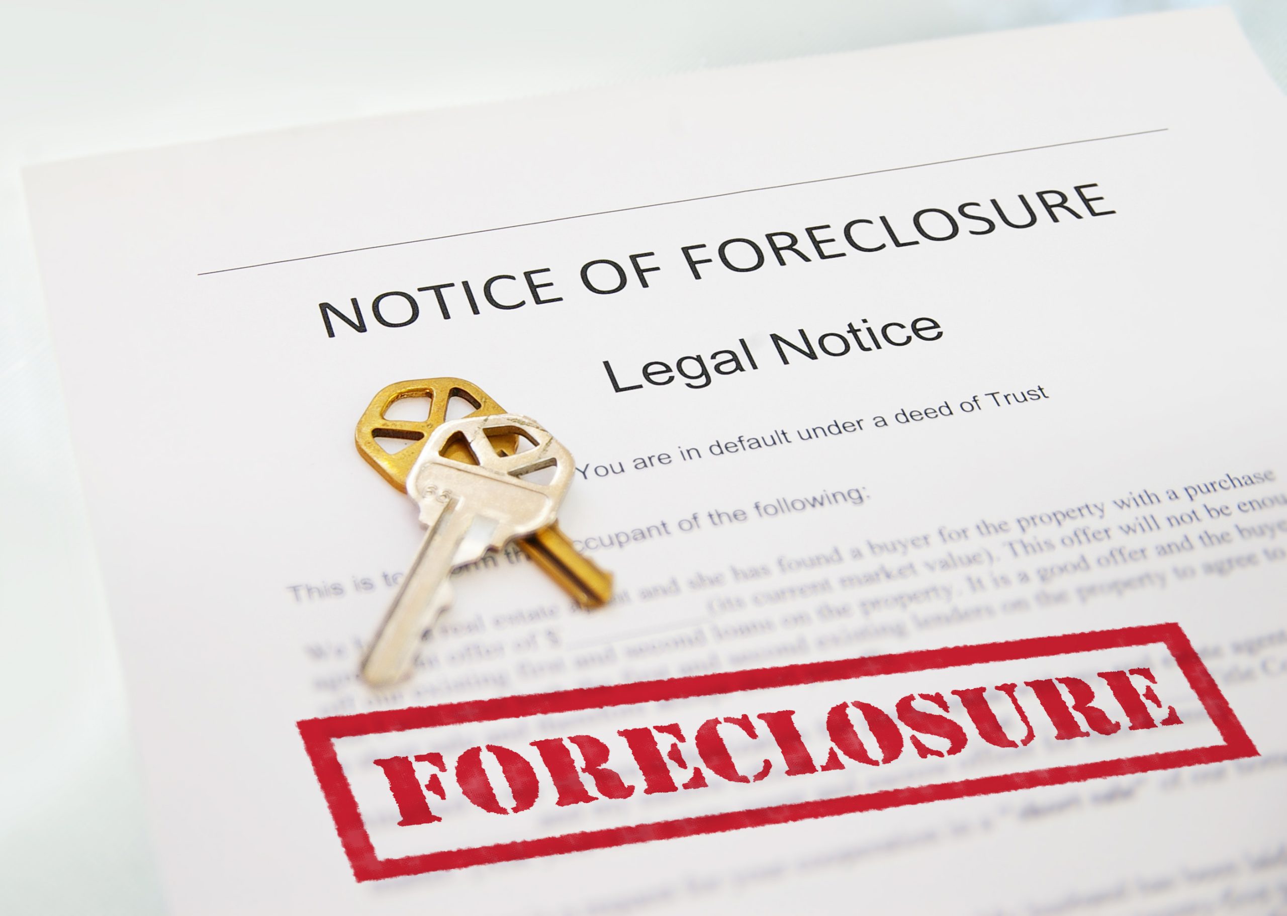 Notice of Foreclosure